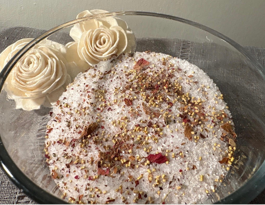 Exfolia Essence Bath Soak with Bursting Oil Beads